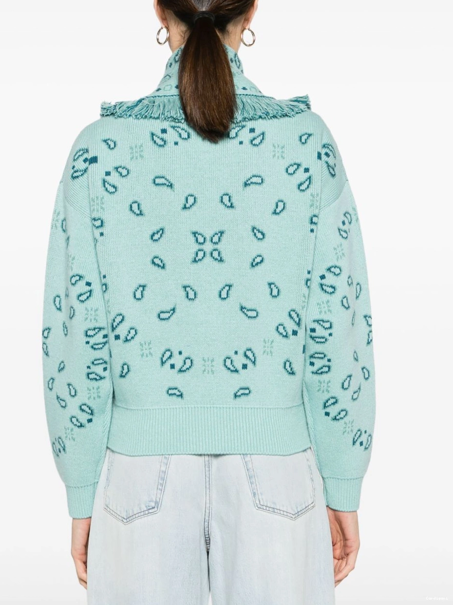 Affordable Alanui Women cardigan bomber bandana-jacquard 0712